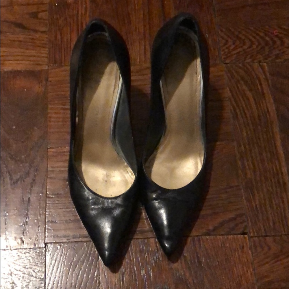 Stuart weitzman leather pumps